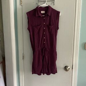 Lou & Grey Purple Swim Coverup